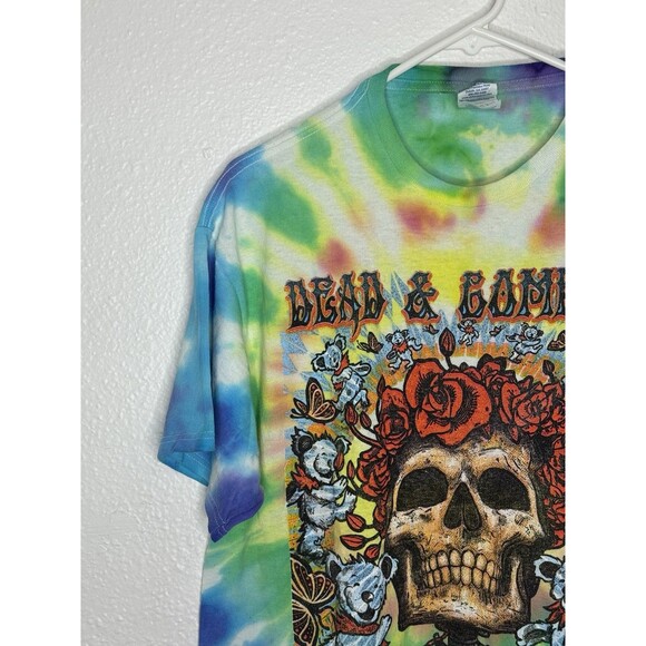 Dead And Company 2019 Tour T Shirt Mens Size Large Grateful Dead Tie Dye Hippie - Picture 2 of 16